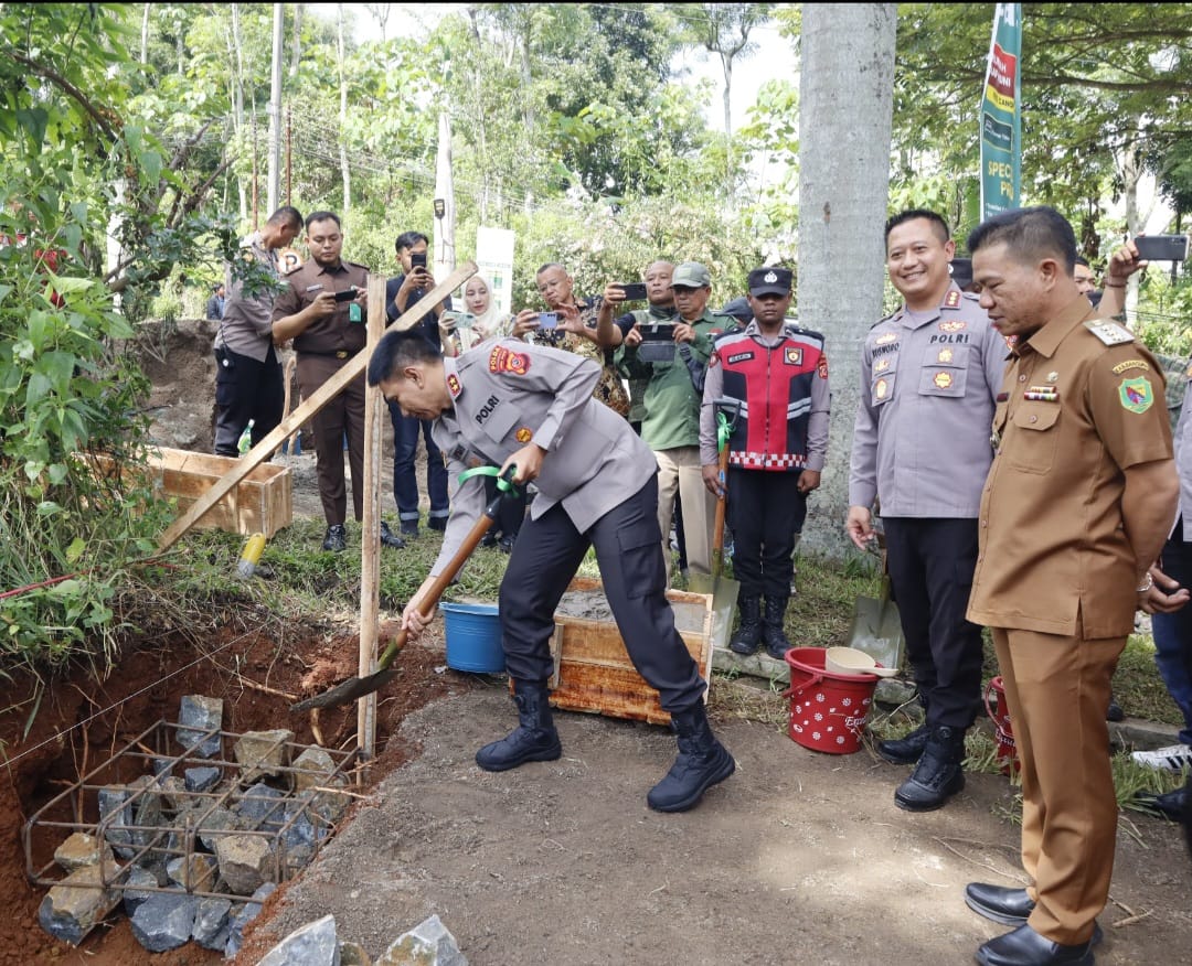 Tingkatan Pelayanan Masyarakat, Pembangunan Mapolsek Arjasari Polresta Bandung Dimulai