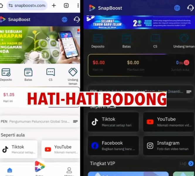  Masih Percaya Aplikasi SnapBoost? Ini Fakta Terbarunya