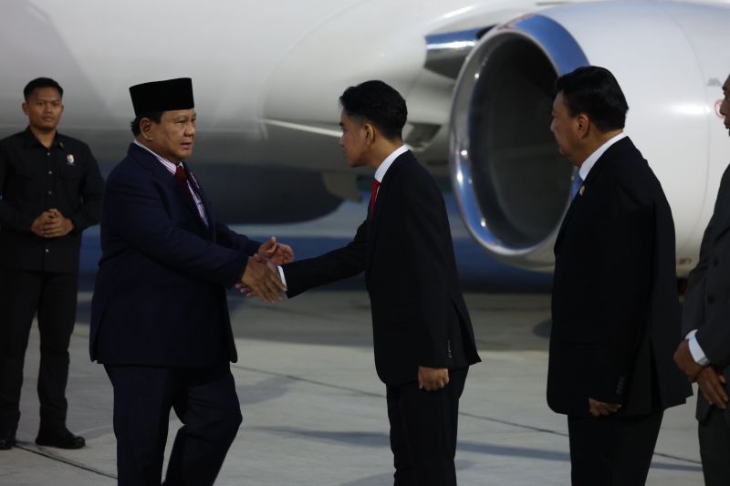 Presiden Prabowo Tiba Di Tanah Air Usai Lawatan Kenegaraan