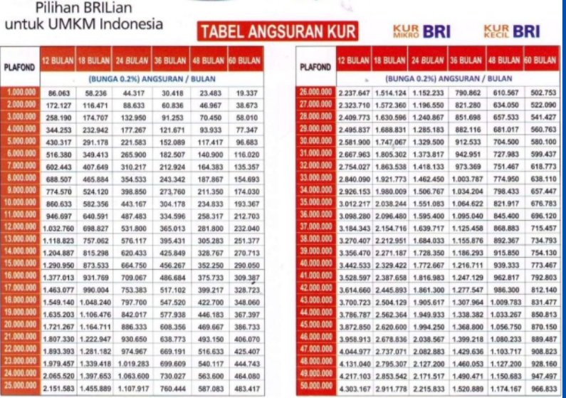 KUR BRI 2026 Cair Lagi, Pinjam Rp80 Juta Cicilan Bisa di Bawah Rp2 Juta? Cek Disini!