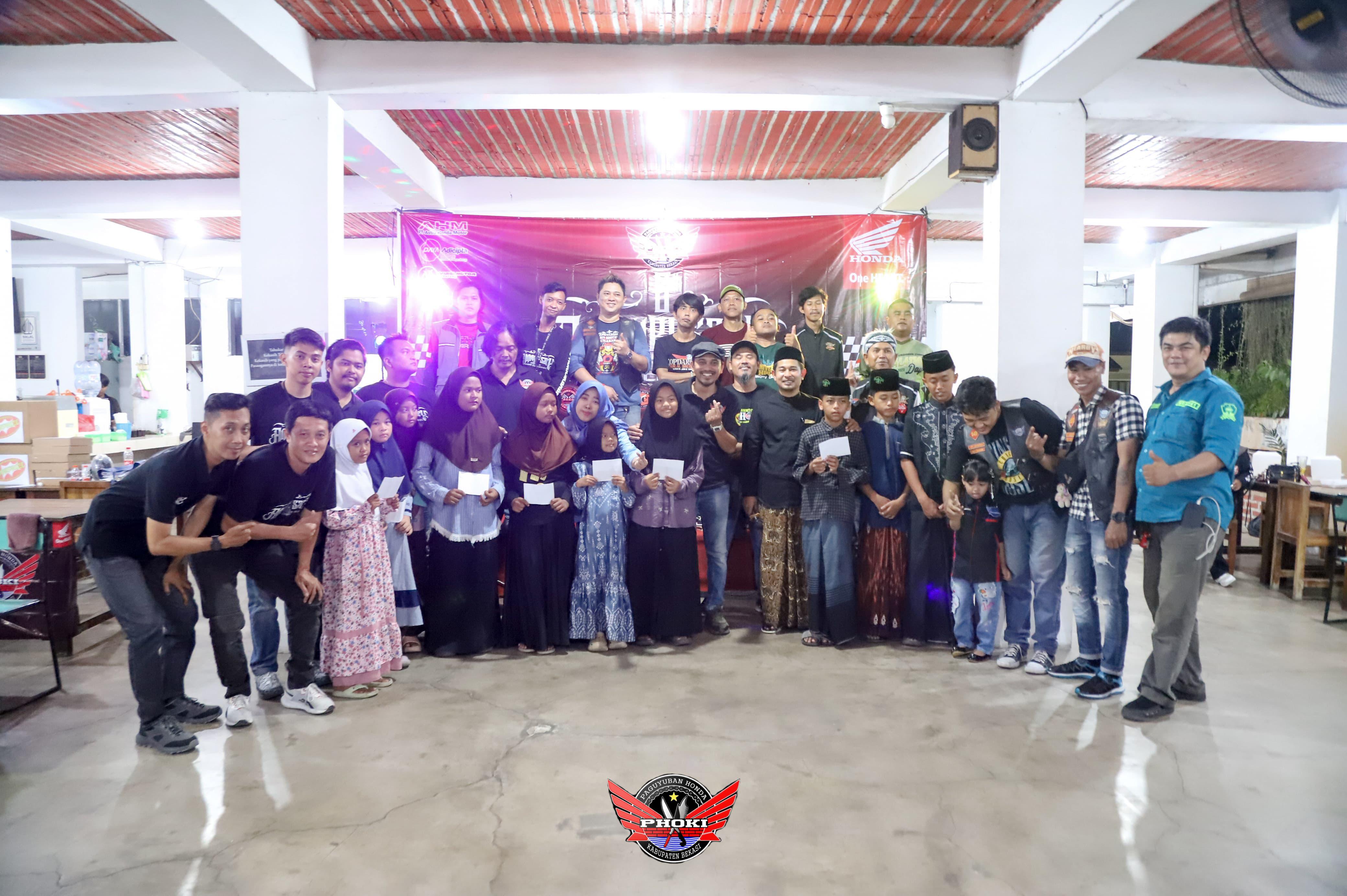 Ratusan Bikers Padati Hadiri Anniversary ke-6 Paguyuban Honda Kabupaten Bekasi