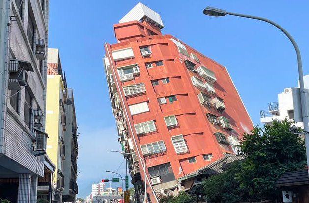 25 Gempa Susulan Guncang Taiwan Hari Ini