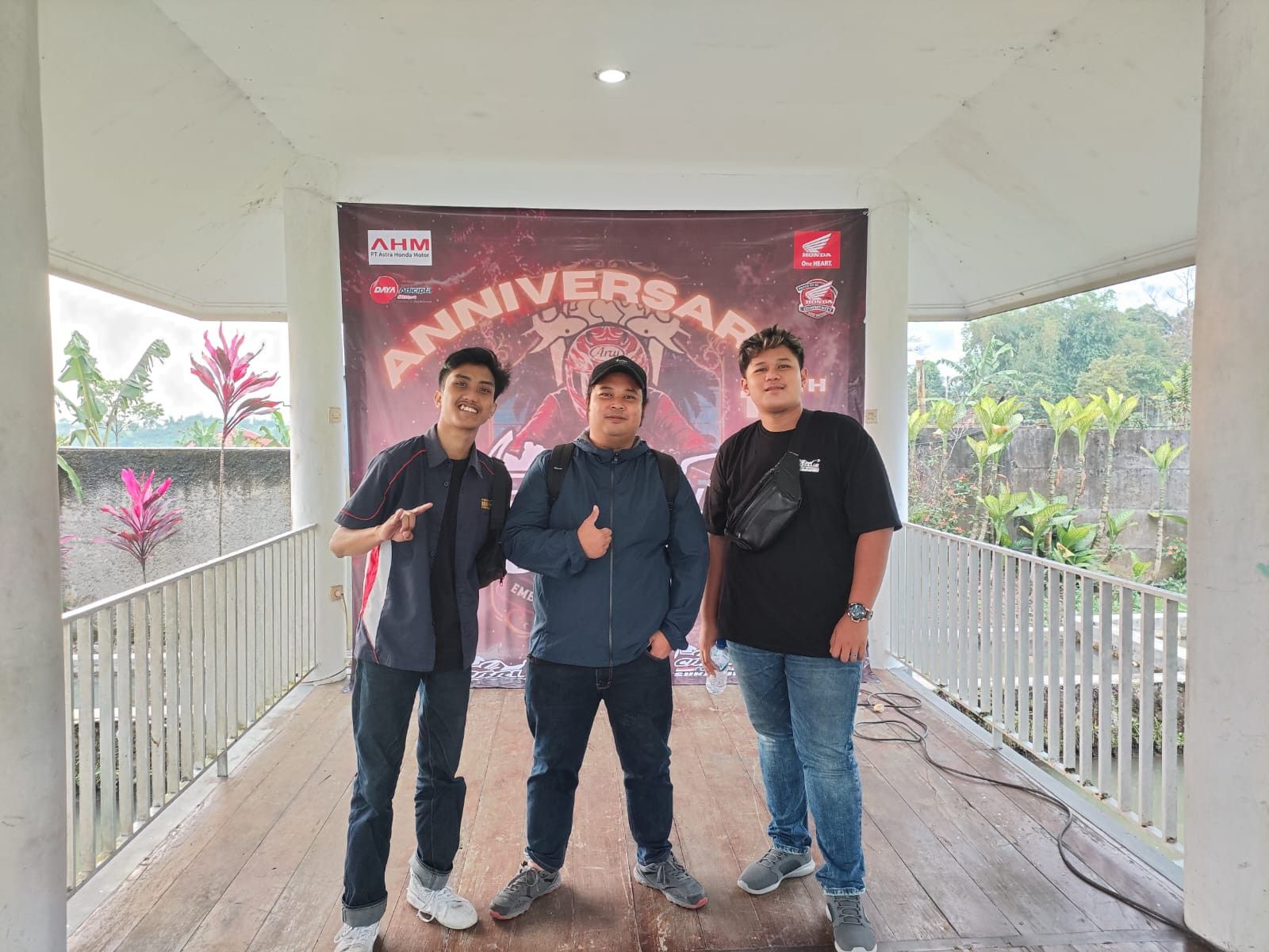 Ratusan Bikers Meriahkan HUT ke-14 CBR Club Indonesia (CCI) Sukabumi