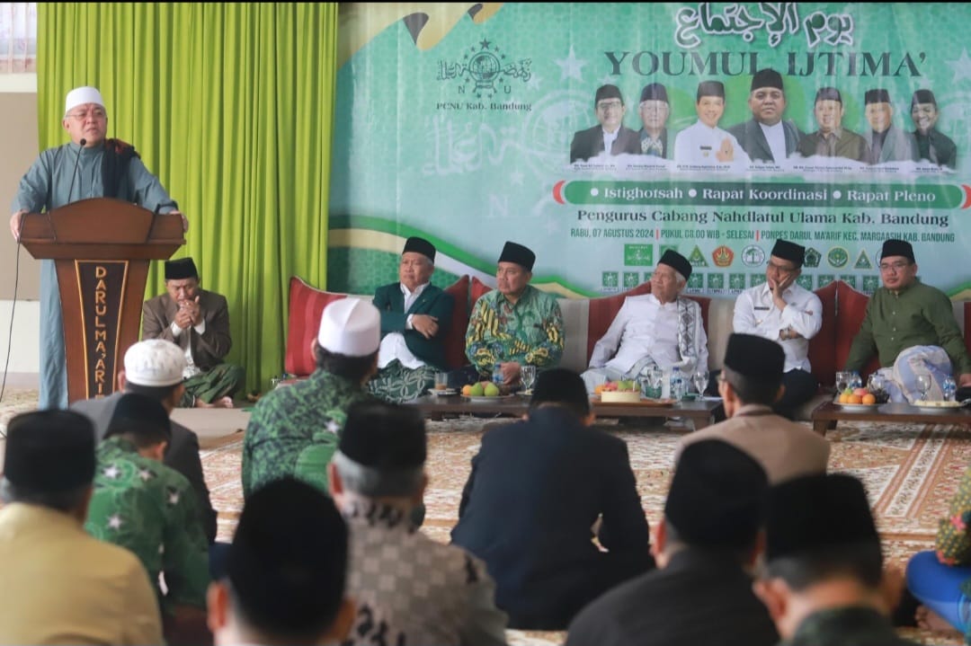 PCNU Kabupaten Bandung Siap Kawal Cabup Petahana Kang DS Sampai Dua Periode