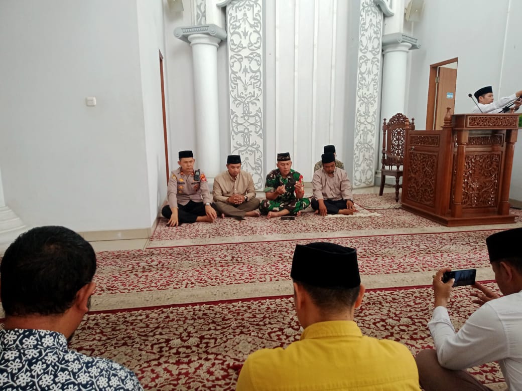 Ciptakan Kamtibmas Wilayah, Forkopimcam Ciparay Gelar Shalat Ghoib dan Do'a Bersama
