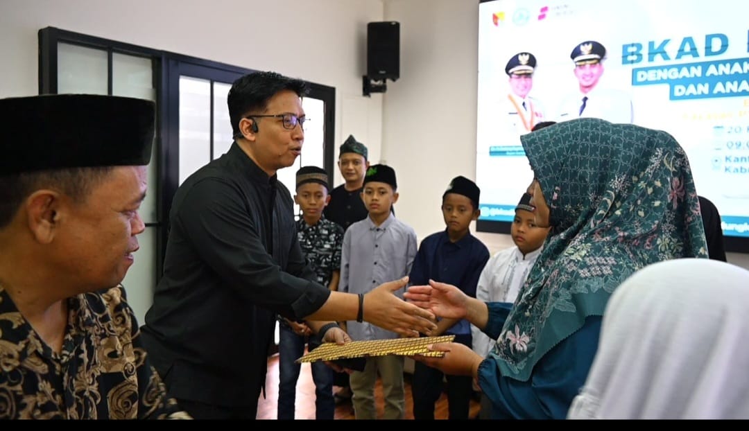 Syukuran Pelantikan Bupati Bandung, Sejumlah OPD Gelar Santunan Anak Yatim dan Baksos