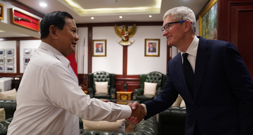  Jokowi Bahas Investasi Produk Apple di Indonesia, Tim Cook Lanjut Temui Prabowo