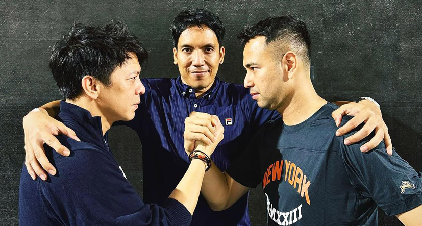 Catat! Ini Jadwal Petandingan Tinju Raffi Ahmad vs Ariel NOAH di Atas Ring