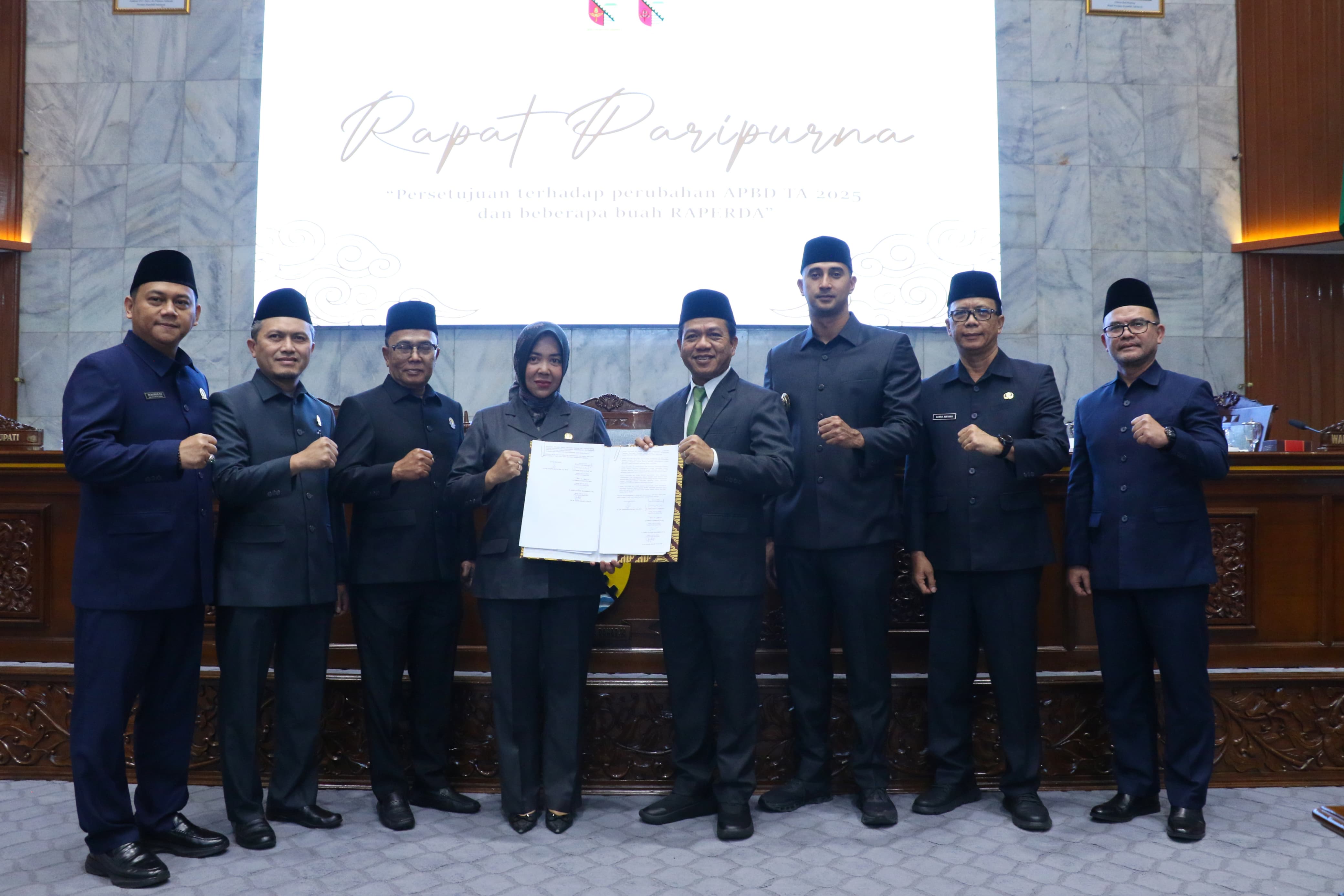 DPRD Setujui APBD Perubahan 2025 dan RPJMD 2025-2029, Ketua DPRD : Berdampak Nyata Bagi Kesejahteraan Masyarak