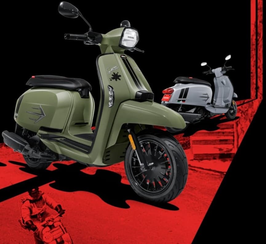 Sah Rilis! Lambretta V200 GP 2023 Skutik Sporty dengan DNA Trek Balap GP Legendaris, Harga Rp40 Jutaan