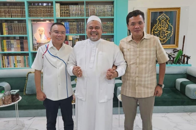 Pertemuan Dua Pimpinan Partai Gerindra dengan Habib Rizieq Shihab Untuk Memperkuat Tali Silaturahmi