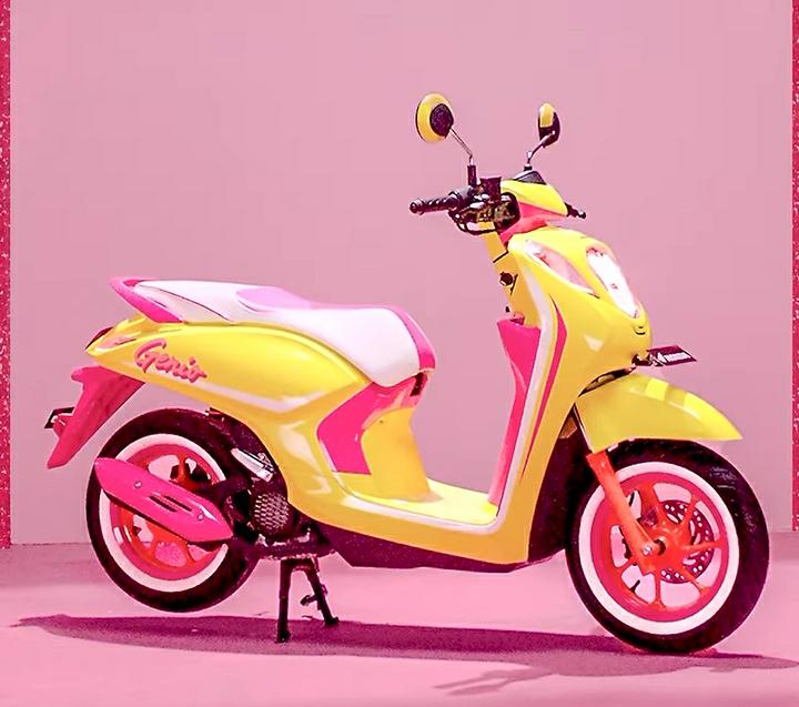 Honda Genio Edisi Spesial Barbie, Tampil Memukau dengan Desain Yang Unik, Cek Spesifikasinya Disini!