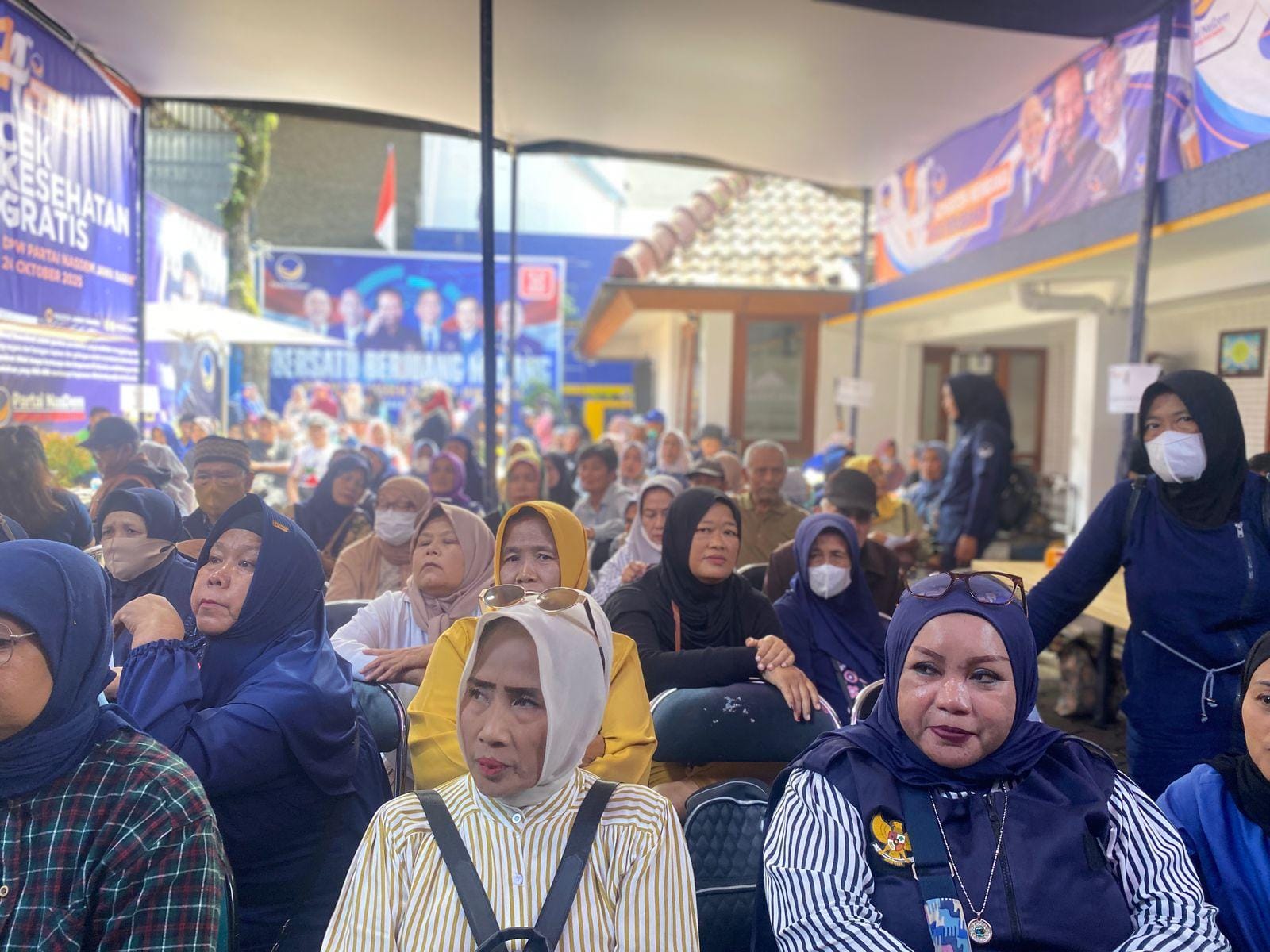 DPW Partai NasDem Jabar Gelar Cek Kesehatan Gratis Jelang Puncak HUT ke-14