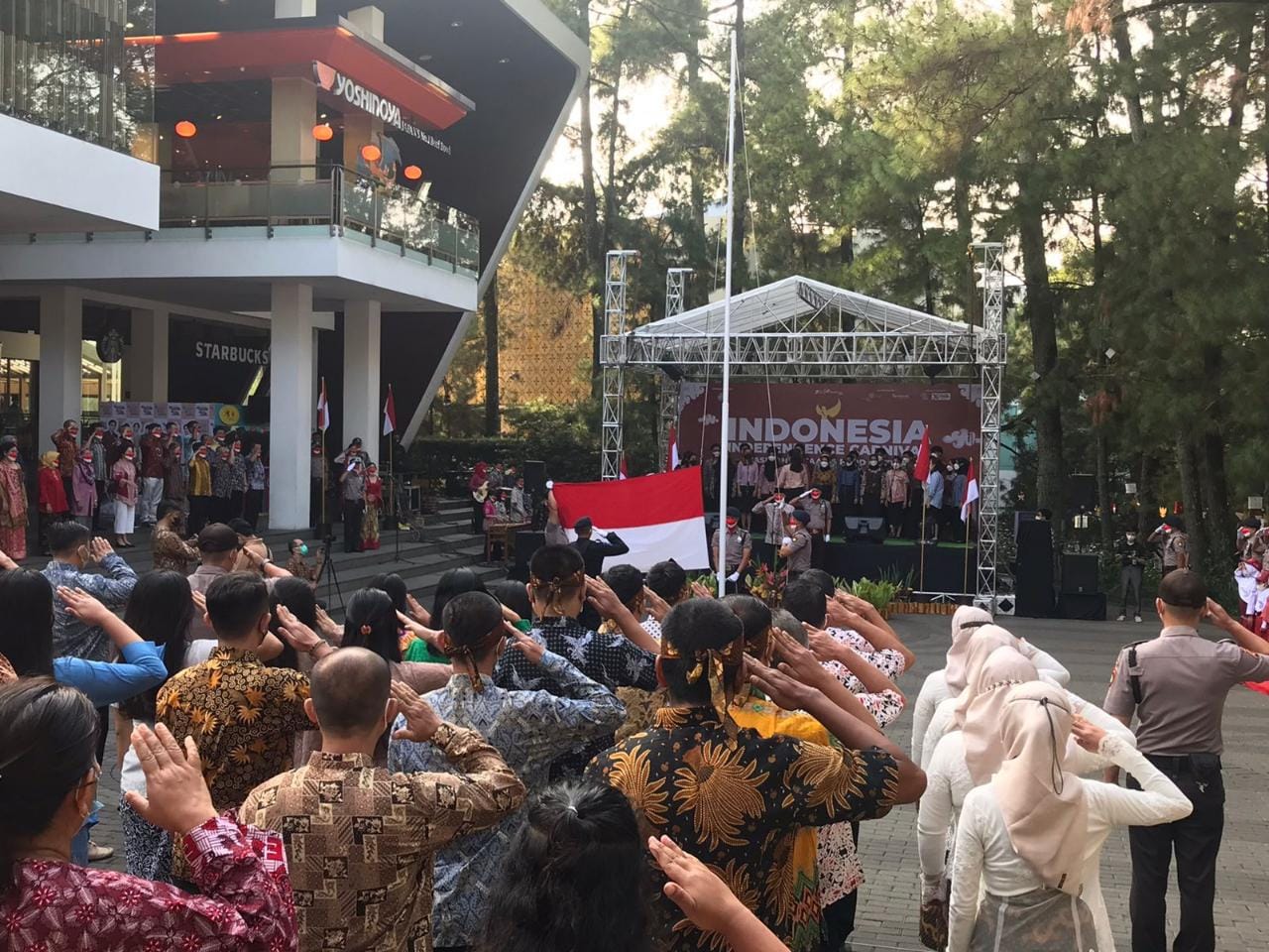 HUT ke-77 RI, Ciwalk Harap Pariwisita Mall Indonesia Maju dan Ekonomi Mandiri