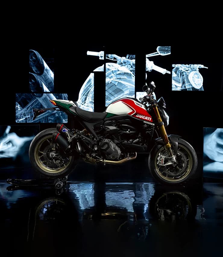 Detail Ducati Monster 30th Anniversary: Lebih Ringan & Lincah, Diproduksi 500 Unit Saja di Dunia!