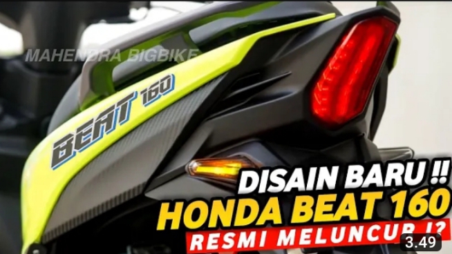 Sudah Rilis? Honda BeAT 160 CC : Kesempurnaan dan Performa yang Menggebrak dalam Motor Matic! 