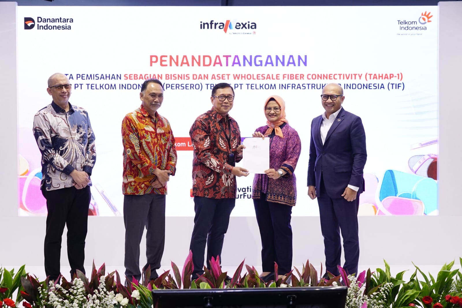 Telkom Resmi Teken Akta Spin-Off, InfraNexia Jadi Mesin Pertumbuhan Baru Infrastruktur Digital TelkomGroup