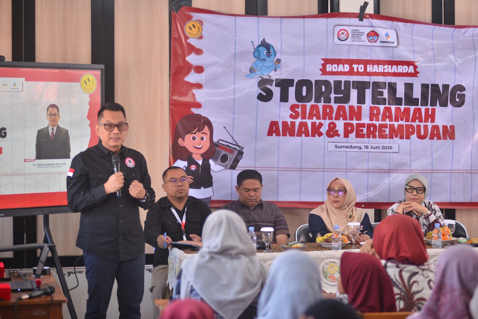 KPID Jabar Ingatkan Bahaya Konten Internet bagi Anak SD