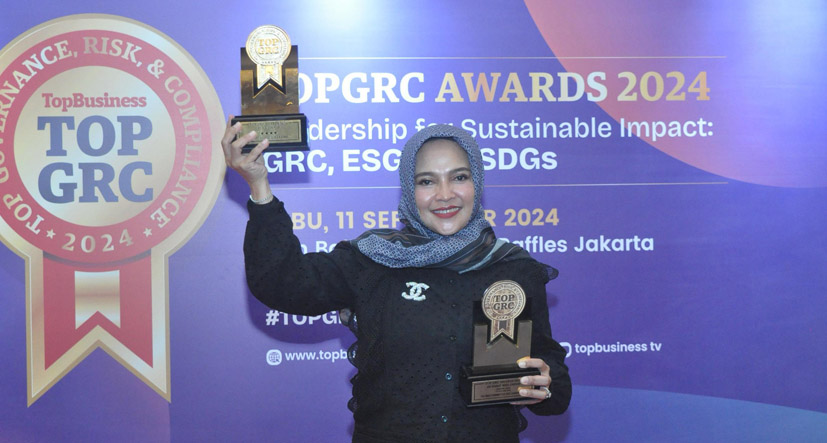 Bukti Penerapan Tata Kelola Perusahaan Yang Unggul, PLN Icon Plus Raih Penghargaan TOP GRC Awards 2024