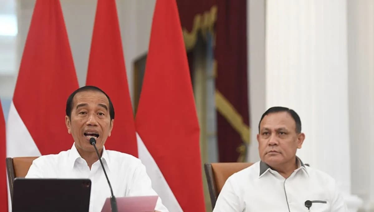 Presiden Jokowi Mengaku Belum Terima Surat Pengunduran Diri Firli Bahuri