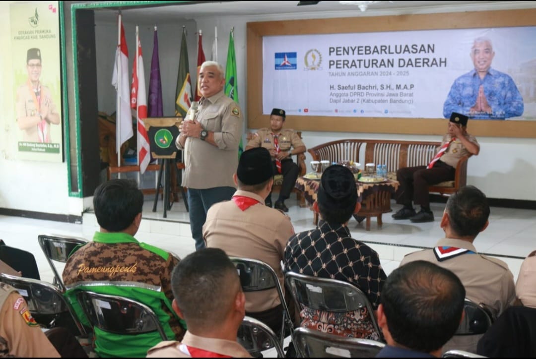 Dorong Gerakan Pramuka Sebagai Motor Dalam Membangun Desa Wisata, Ini Harapan Saeful Bachri