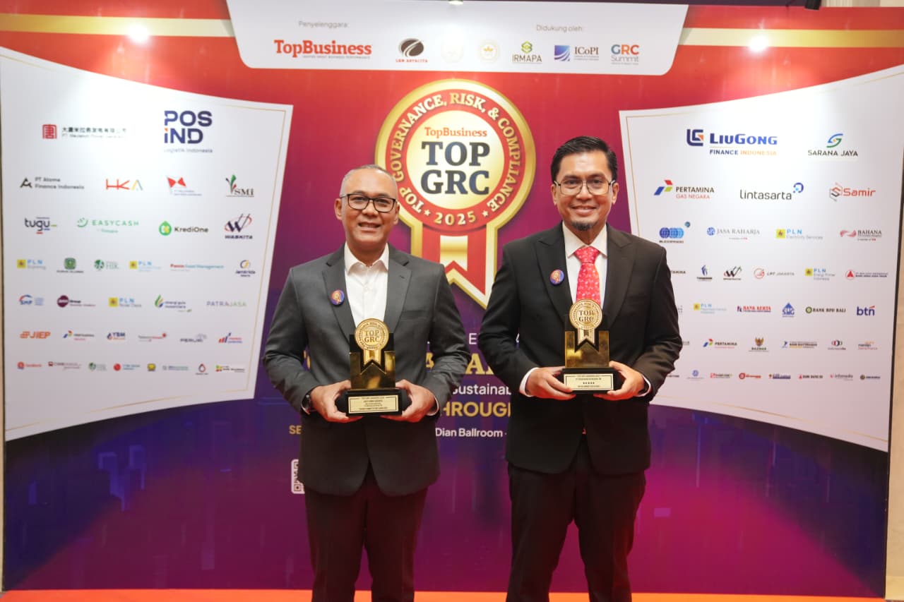 Komitmen Nyata PGN Terapkan GRC, Raih Penghargaan TOP GRC Awards 2025