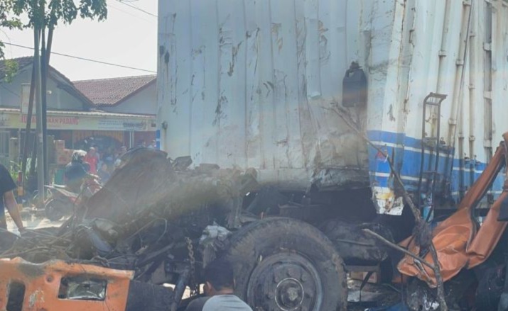 Polisi Cianjur Pastikan Jalur Cianjur-Sukabumi Dapat Dilalui Pasca Kecelakaan Beruntun