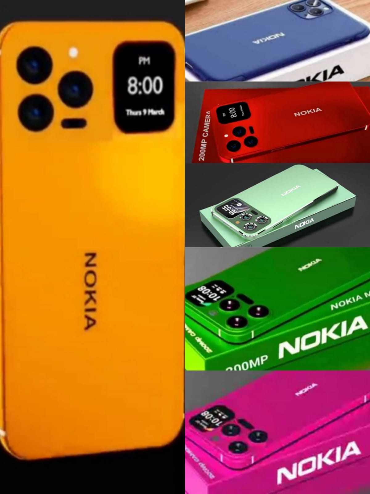 Berbagai Variasi Warna Nokia Magic Max 2023 yang Nyentrik, Tak Kalah Keren dari iPhone!
