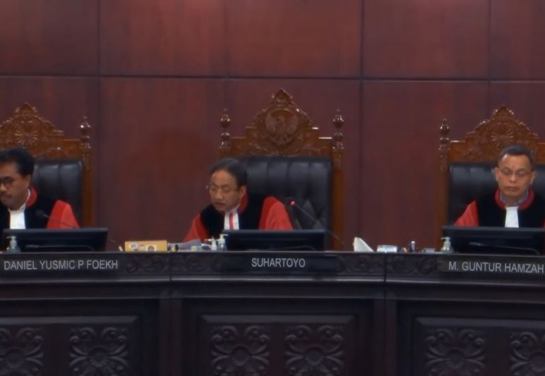 Ketua MK Nyatakan Pentingnya Mendengarkan Pencabutan Kasus PHPU dalam Sidang