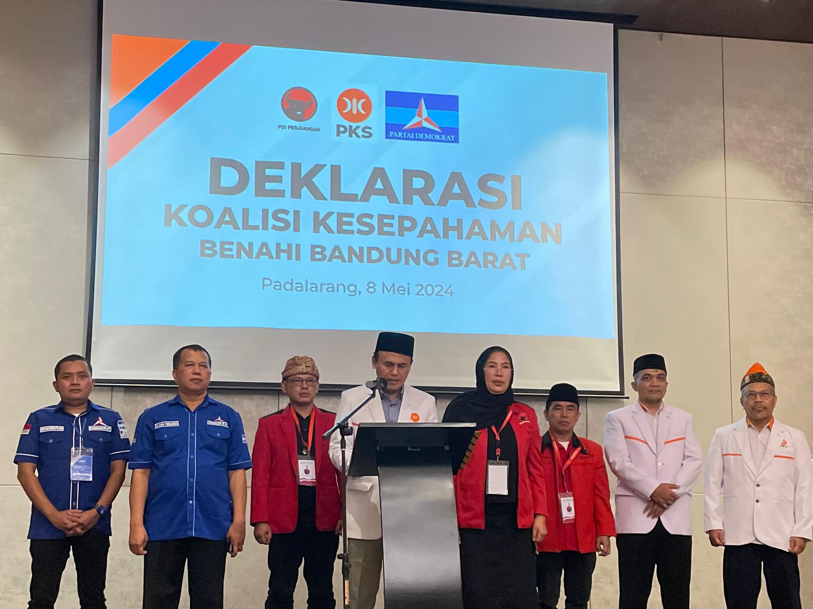 3 Partai Besar di Kabupaten Bandung Barat Berkolaborasi dalam Koalisi Menjelang Pilkada 2024 