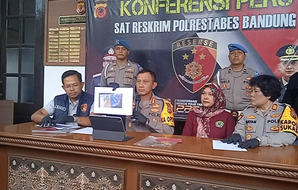 Polrestabes Bandung Ungkap Kasus Kematian Mahasiswi di Gedung Gymnasium UPI Diduga Karena Masalah Asmara