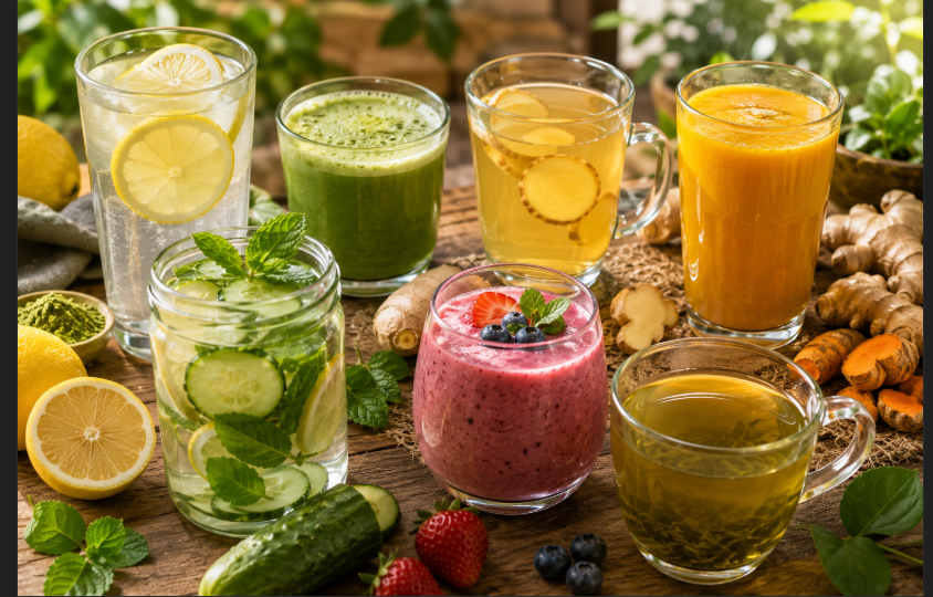 7 Minuman Alami yang Bantu Turunkan Berat Badan
