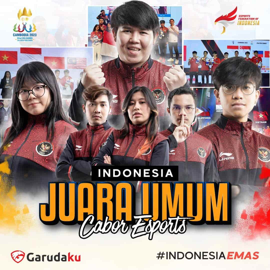 Perak PUBG Mobile Solo Pastikan Indonesia Juara Umum Cabor Esports SEA Games 2023