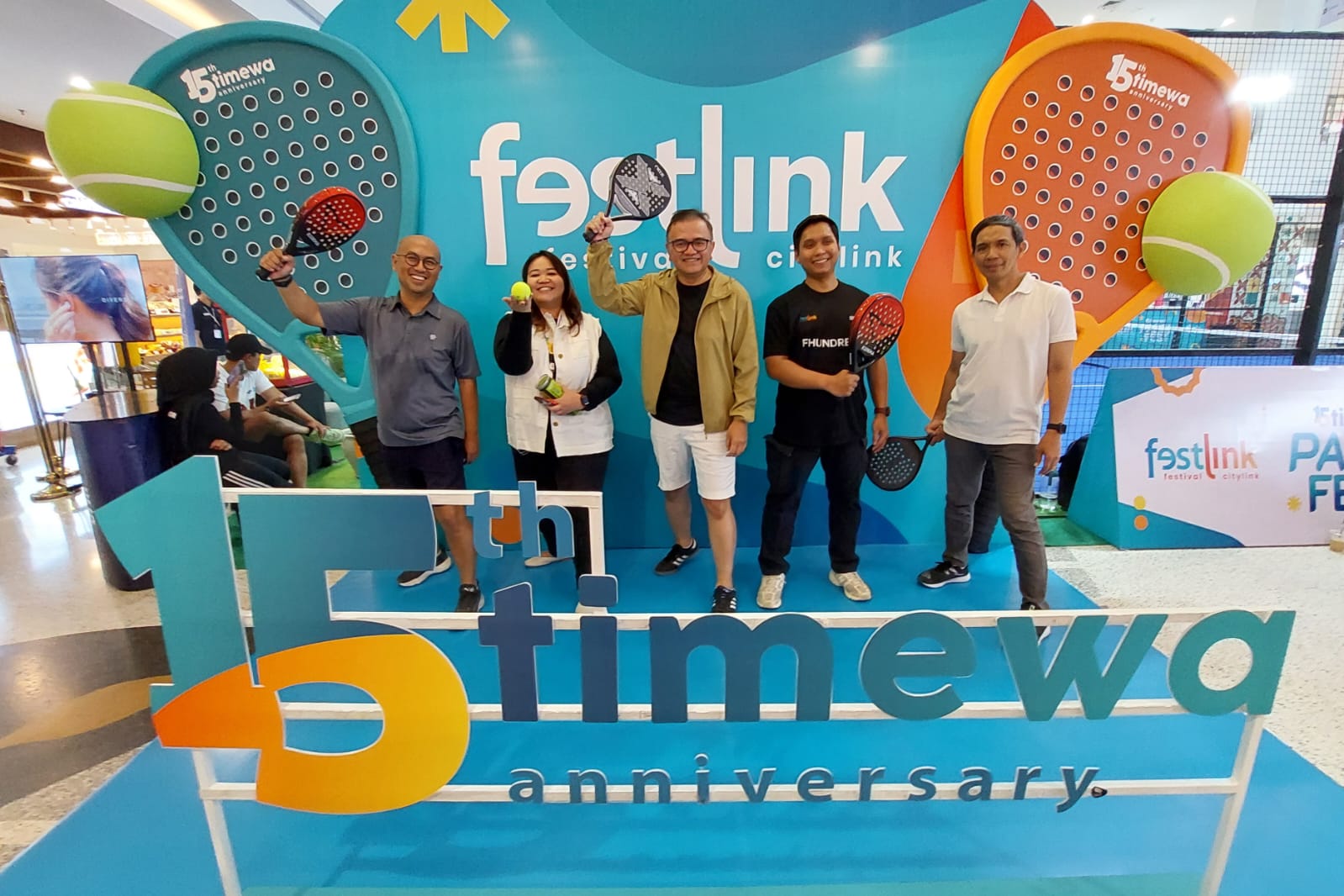 Festival Citylink Sambut HUT Ke-15 Bertajuk 15stimewa Padel Fest