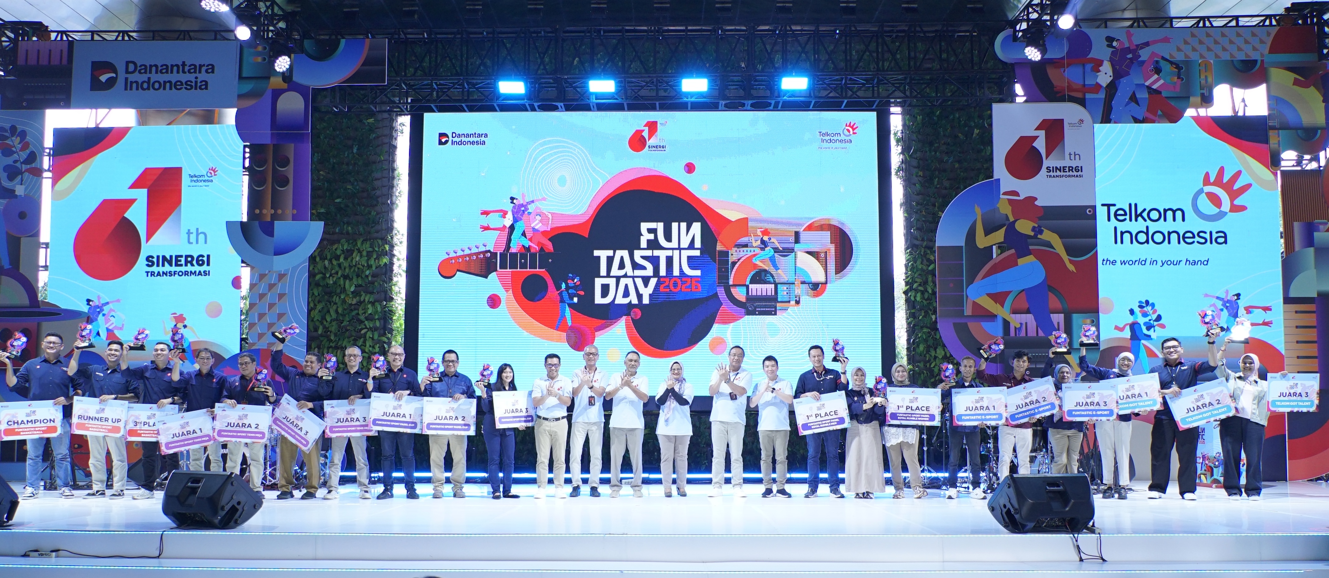 61 Tahun Telkom Indonesia, Gelorakan Semangat  Transformasi Digital Nasional
