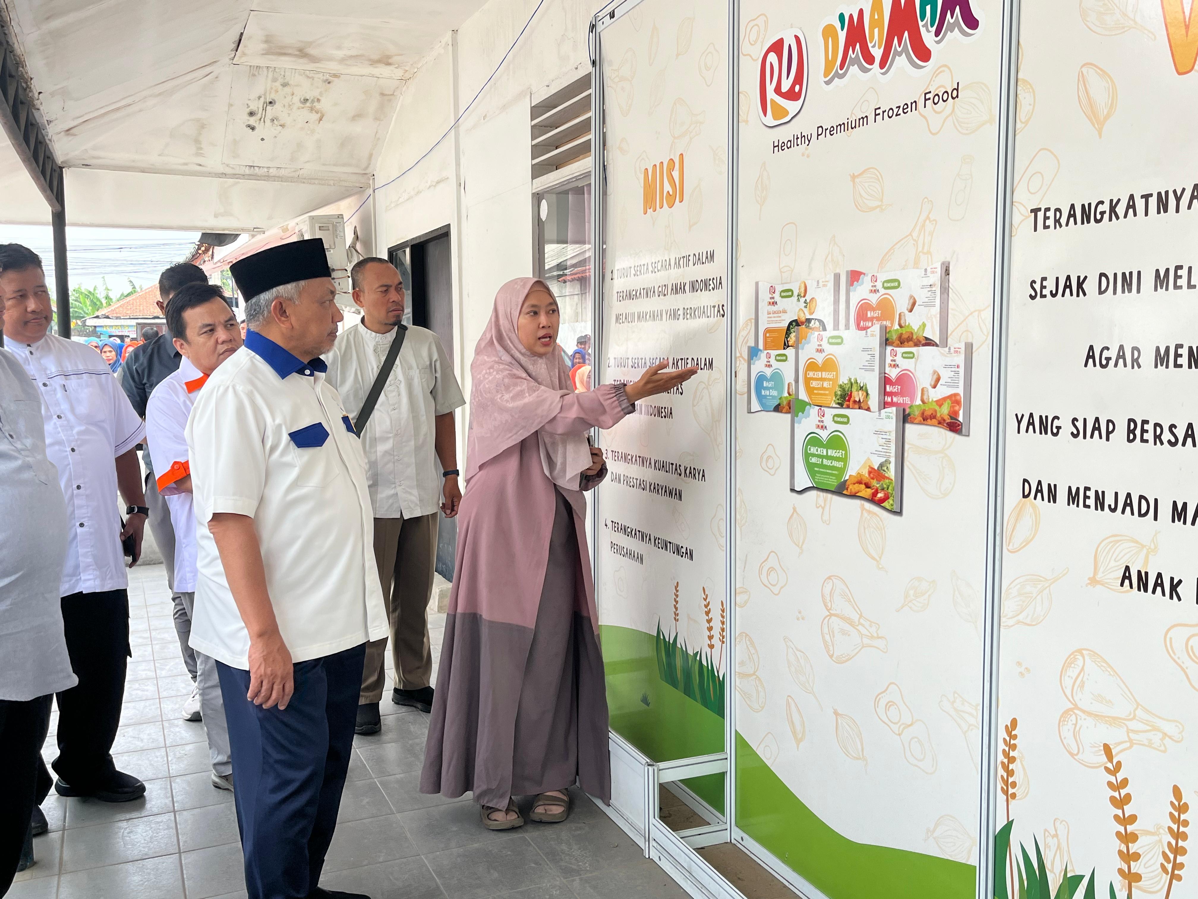 Ahmad Syaikhu Apresiasi UMKM Kota Bogor, Nugget Dmamam Bisa Jadi Solusi Atasi Stunting