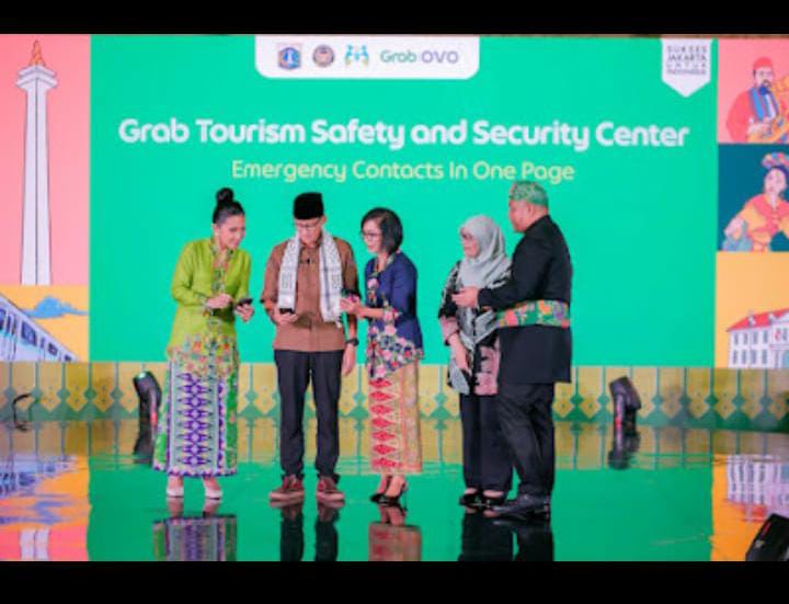 Grab Luncurkan Pusat Keamanan dan Keselamatan untuk Wisatawan di Jakarta dan 8 Kota di Indonesia Serentak 
