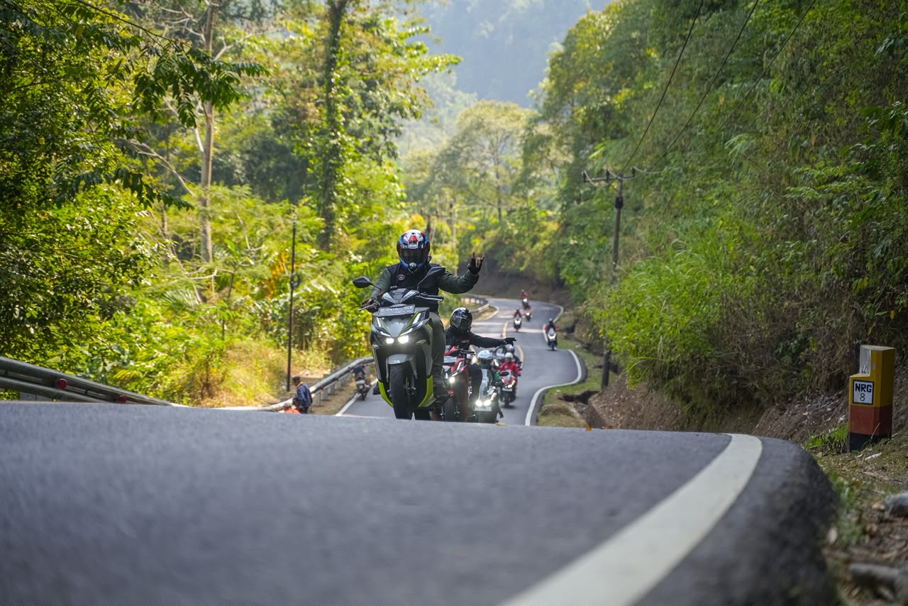 Honda West Java Heritage Ride: Menjelajahi Warisan Jabar Bersama Line Up Motor Matic Premium Honda