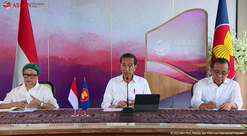 Jokowi Akan Membahas TPPO di KTT ASEAN KE-42