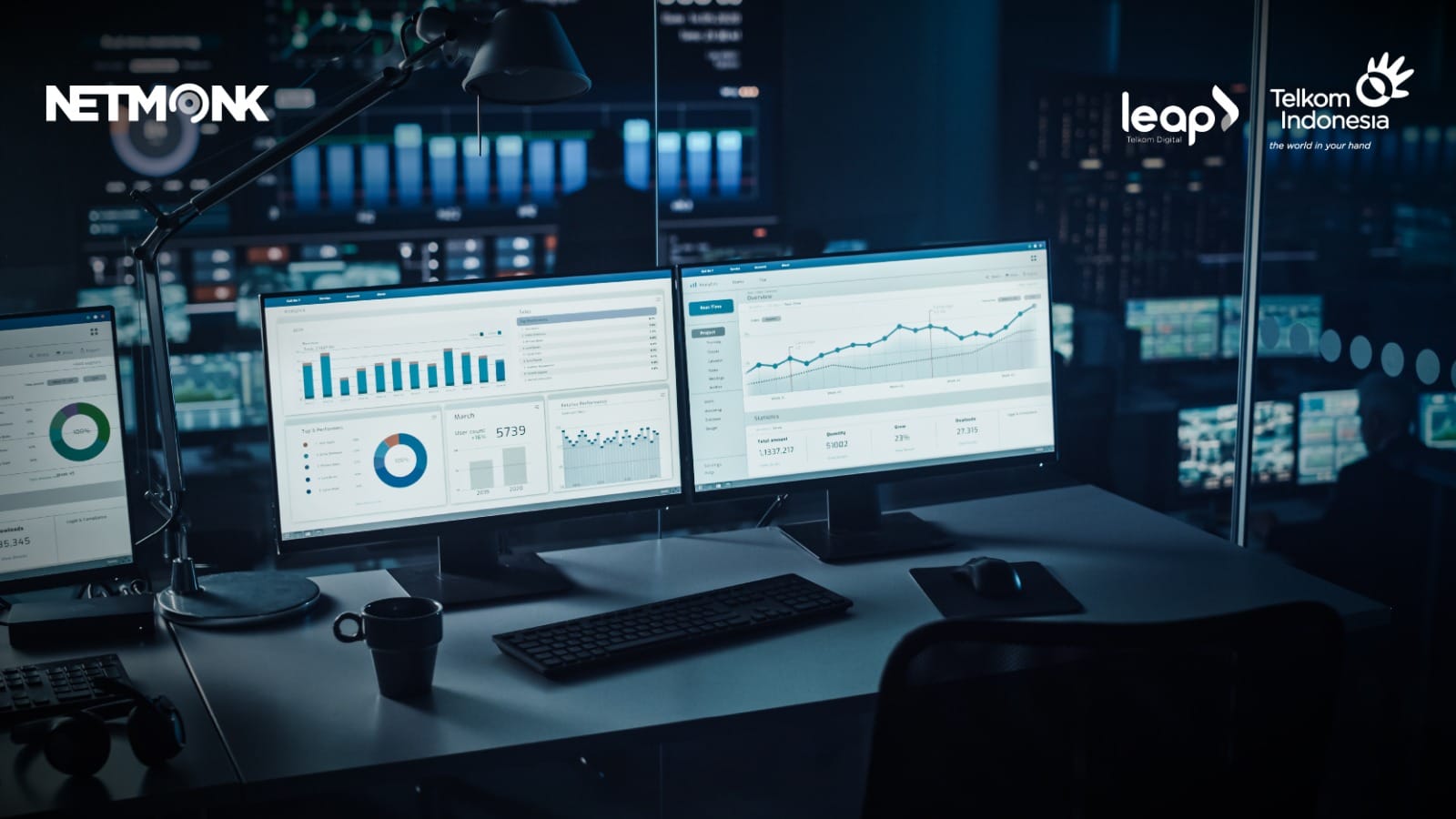Netmonk Dukung Operasional dengan Monitoring Jaringan Mandiri