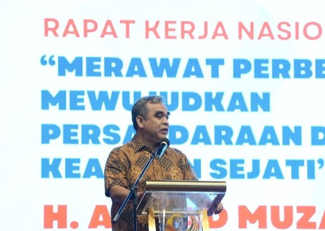 Ahmad Muzani Serukan Kader Gerindra untuk Jaga Kepercayaan Rakyat Usai Terpilihnya Prabowo sebagai Presiden