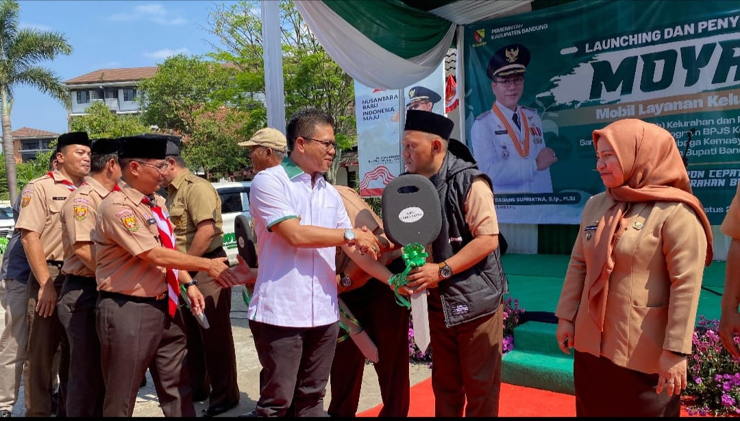 Tingkatkan Pelayanan Kepada Masyarakat, Bupati Bandung Launching Moyan di 10 Kelurahan