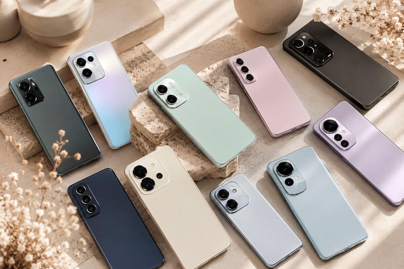 12 HP Mid-Range Terbaik 2026, Spesifikasinya Makin Mirip Flagship