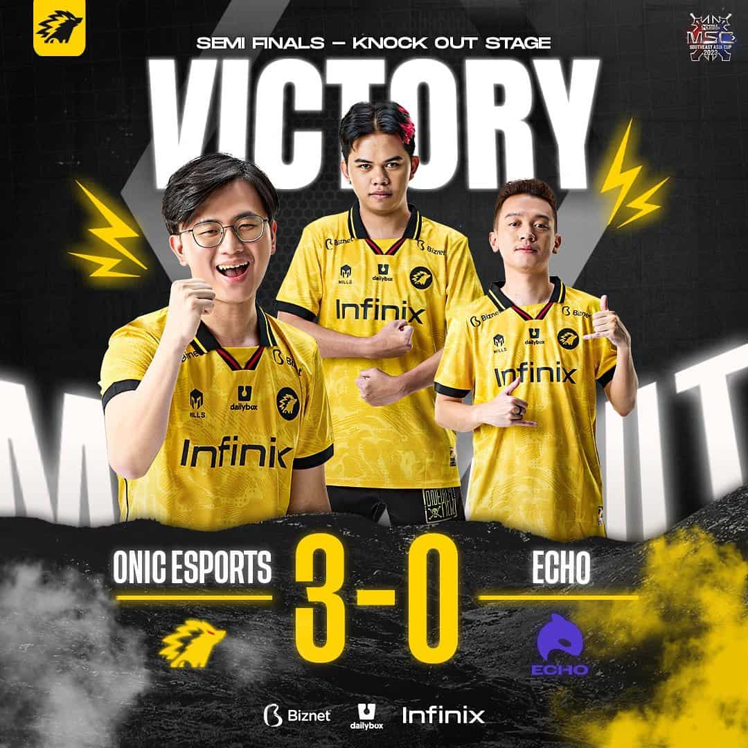 Depak ECHO, ONIC Esports ke Grand Final MSC 2023 & Tatap Sejarah