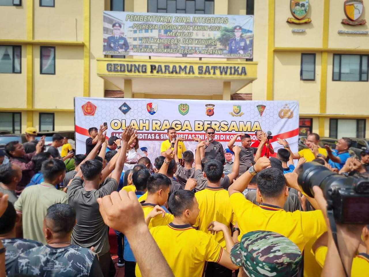 Perkuat Sinergitas dengan Olahraga Bersama