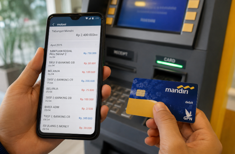 PKH Tahap 2 Cair Lewat Mandiri dan BNI, Buruan Cek Saldo Sekarang!