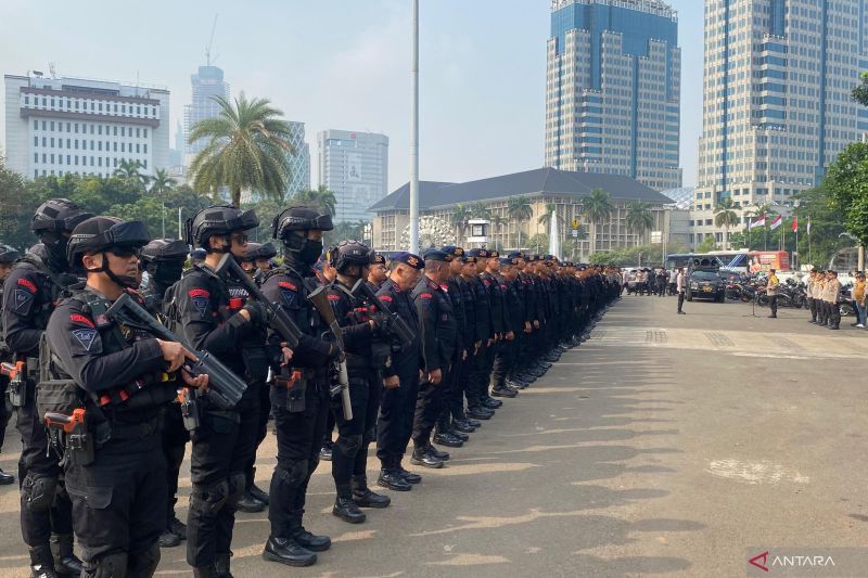 1.994 Personel Gabungan Dikerahkan Amankan Aksi Reuni 411 di Jakarta   