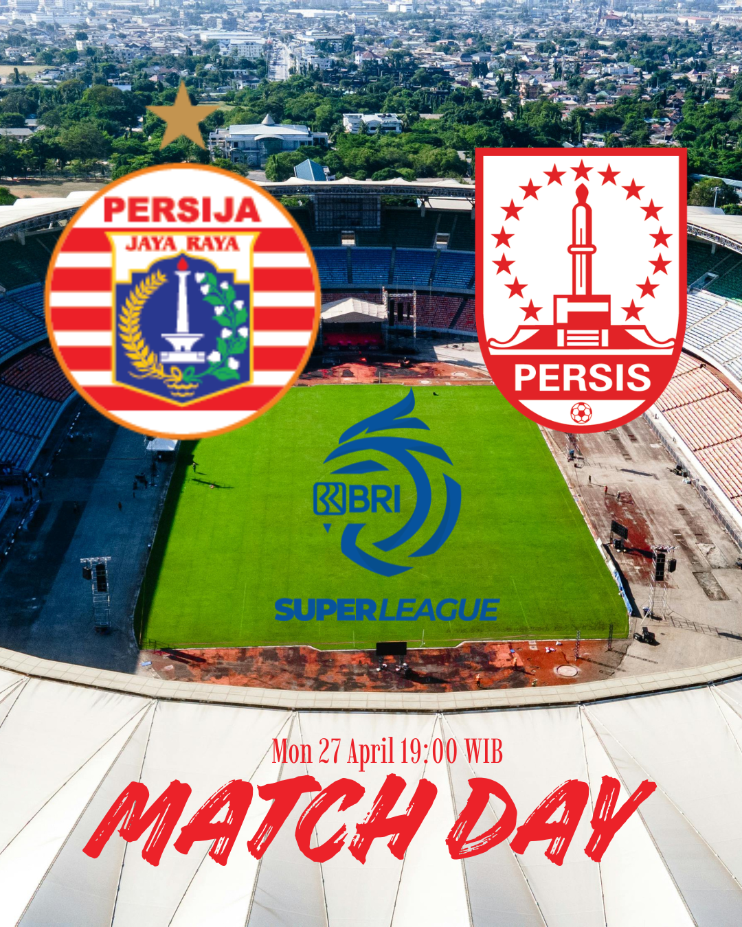 Sedang Tayang, di Sini Link Live Streaming Persija vs Persis Solo Hari Senin 27 April 2026