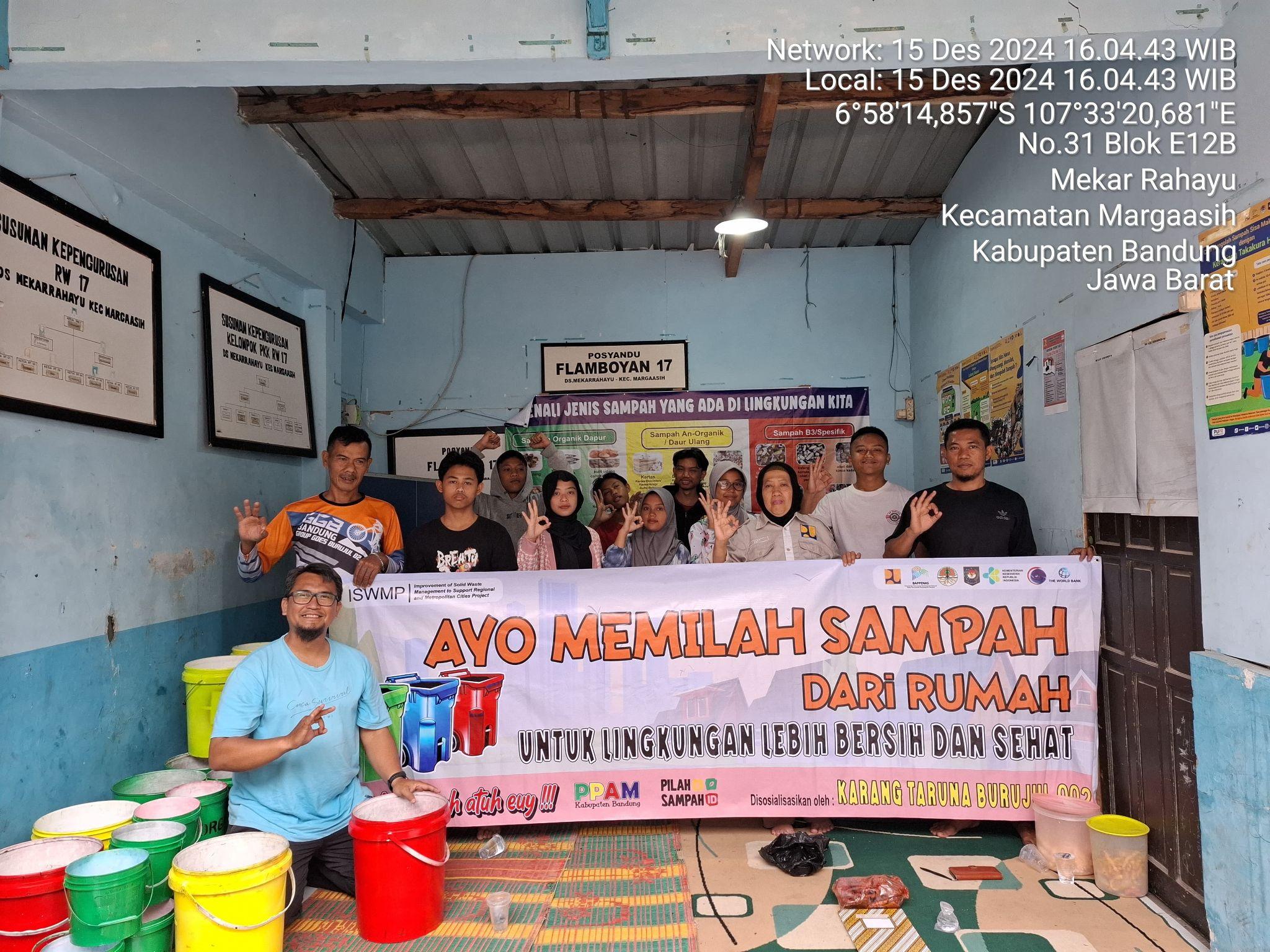 Mendorong Perubahan dari Lingkungan RT: ISWMP Ajak Kabupaten Bandung Barat Memilah Dari Sumber
