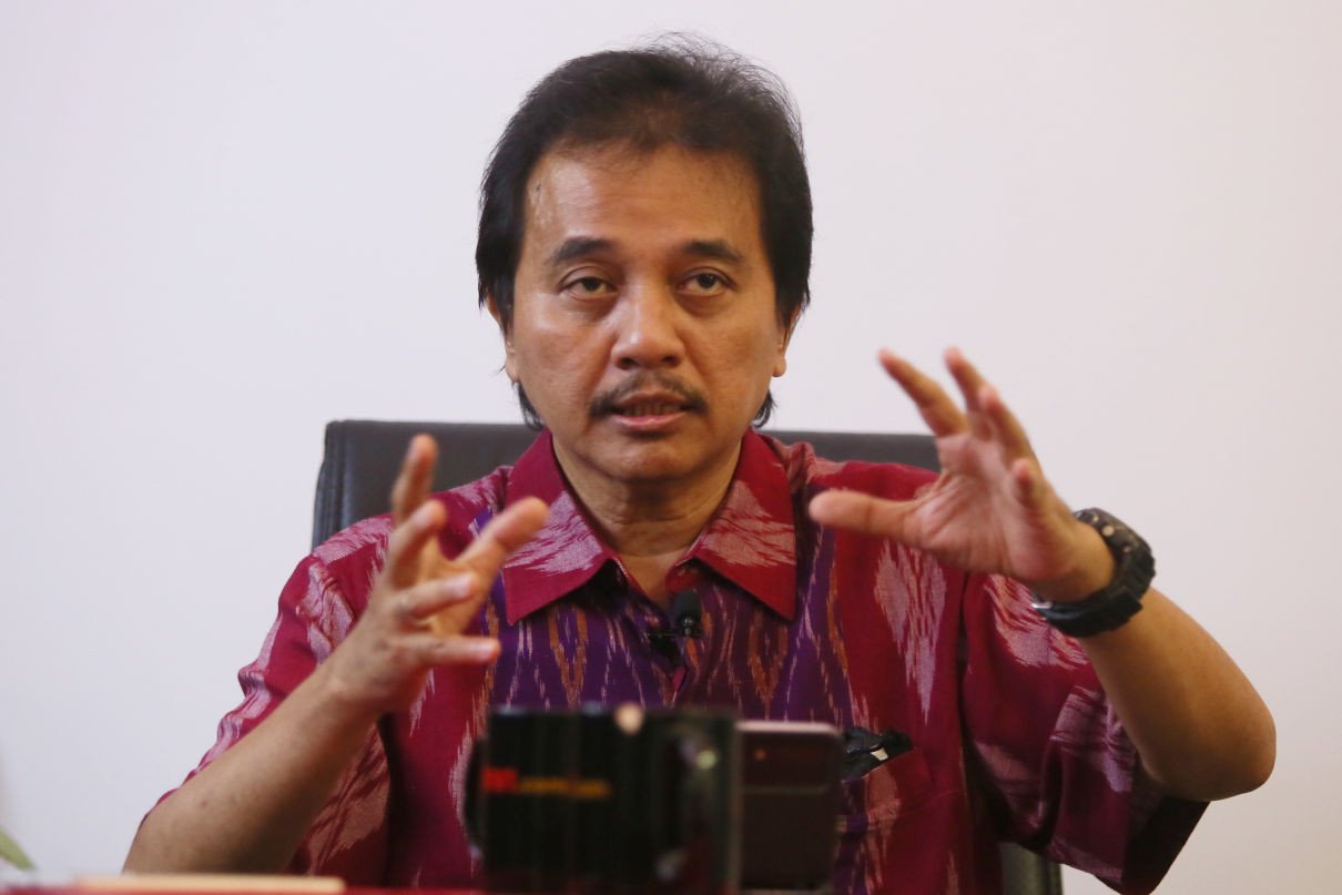 Roy Suryo Akhirnya Meminta Maaf Soal Unggah Stupa Mirip Jokowi